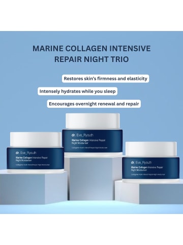 Dr. Eve_Ryouth Collagen Nachtcreme Trio