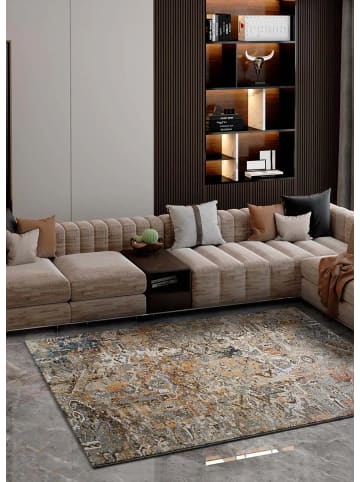 Atticgo Kurzflor-Teppich SHIRAZ in mehrfarbig