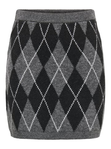 JDY Strickrock in Dark Grey Melange