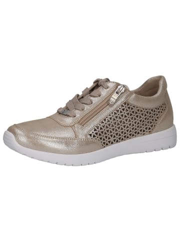 Caprice Sneaker in TAUPE METALLIC