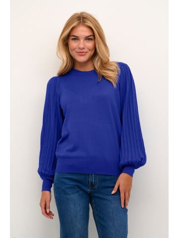 Kaffe Strickpullover KAlone Regular fit in Clematis Blue