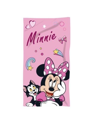 Disney Minnie Mouse Badetuch 70cm x 140cm Minnie Mouse in Rosa