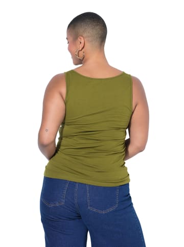 Studio Untold Strick-Top in oliv