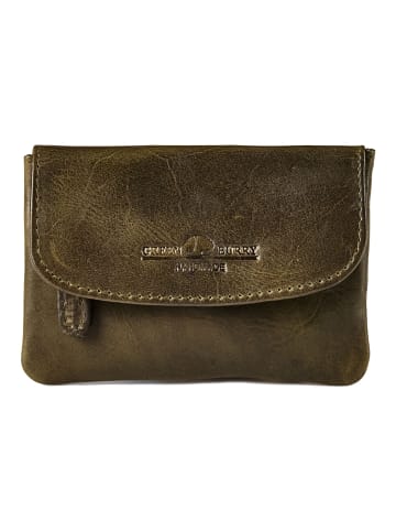 Greenburry Newport Schlüsseletui Leder 10 cm in british green
