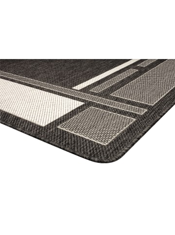 Peyer-Syntex 1 Teppich Smilla Bordüre Fb.Anthrazit 120/170 cm in anthrazit