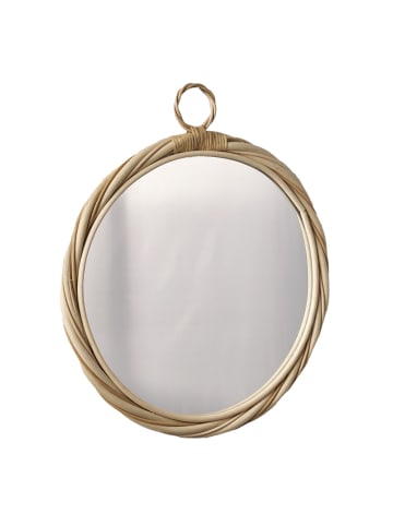 LA FACTORY Boho-Spiegel in beige