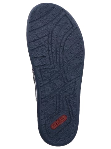 rieker Zehenstegsandalen Comfort in Grau