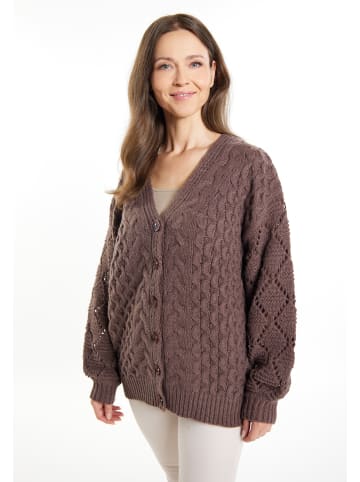 Albee Women Strickcardigan in Braun