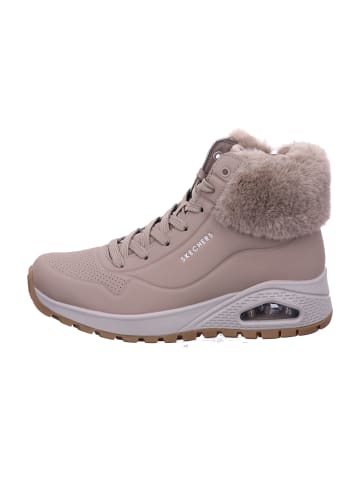 Skechers Schnürboots in Beige
