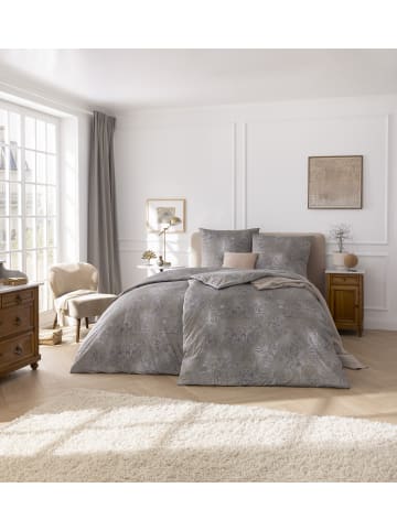 Estella ESTELLA Baumwoll-Bettwäsche Mako-Interlock Jersey Gregorio in grau