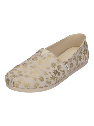 TOMS Espadrilles ALPARGATA 10019658 in goldfarben