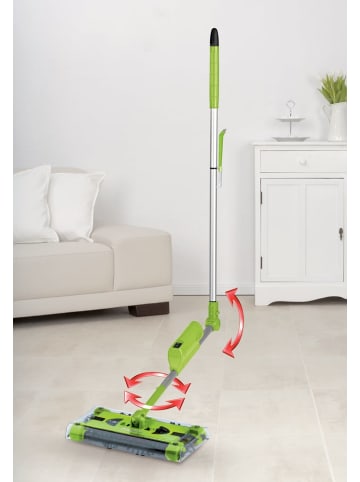 Swivel Sweeper Akku-Besen  G2 7,2V limegreen mit Li-Ion Batterie grün