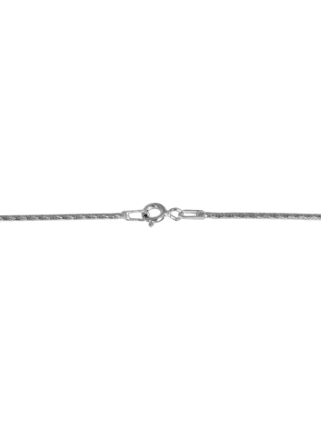 Adeliás Damen Halskette – Schlangenkette aus 925 Silber 60 cm in silber