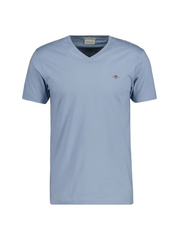 Gant T-Shirt 1er Pack in Hellblau