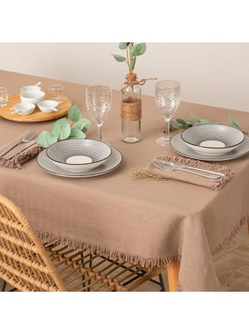 Atmosphera Créateur d'intérieur Tischdecke in grau