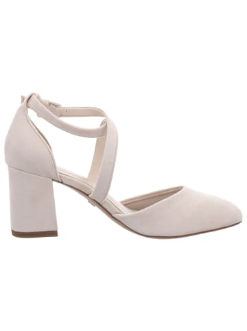 Tamaris Riemchenpump in beige