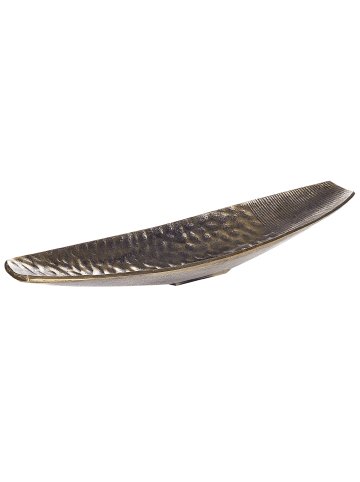 Beliani Tablett TINOS in Gold - (W) 45 x (H) 13 x (L) 15 cm