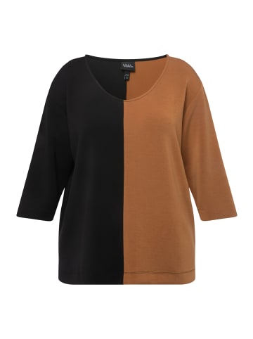 Ulla Popken Sweatshirt in camel