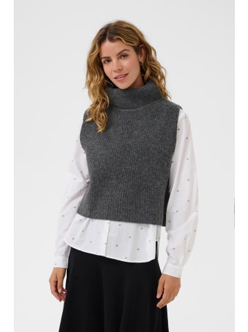 Cream Strickpullover CRStarfi Straight fit in Granite Gray Melange