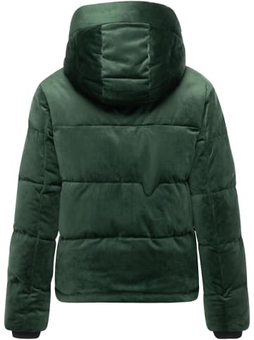 ragwear Steppjacke Roobie Velvet YOUMODO in Pine Green