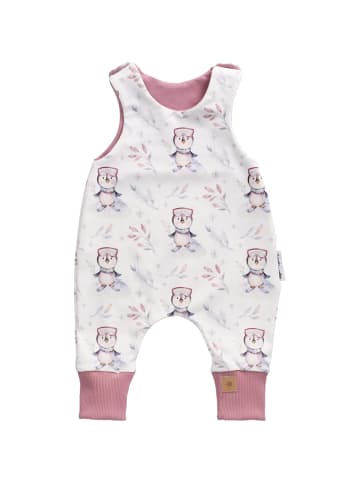 Land-Juwelen Strampler Handmade Pinguin XT in weiss