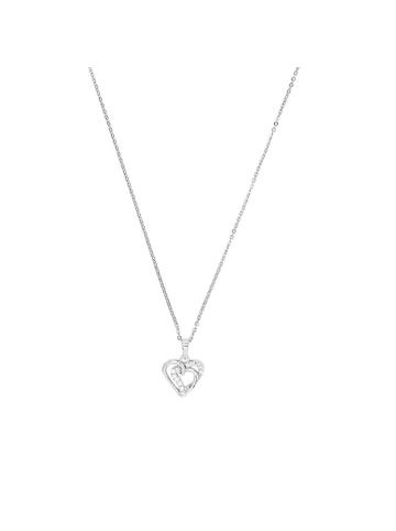 Amor Collier Silber 925, rhodiniert in silber