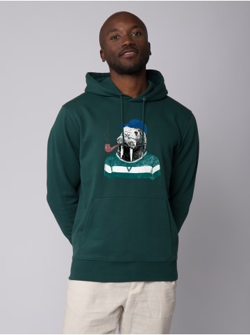 wat? Apparel Sweatshirt Walross in Glazed Green