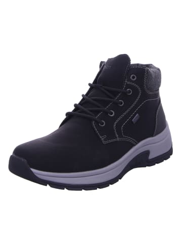 rieker Hightop-Sneaker in schwarz/schwarz/anthrazit