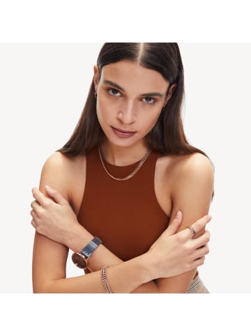 LIEBESKIND BERLIN Halskette The Woven in roségold