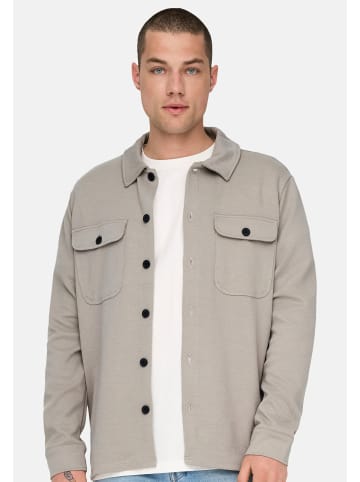 ONLY & SONS Hemdjacke / Overshirt Newkodyl in Vintage khaki