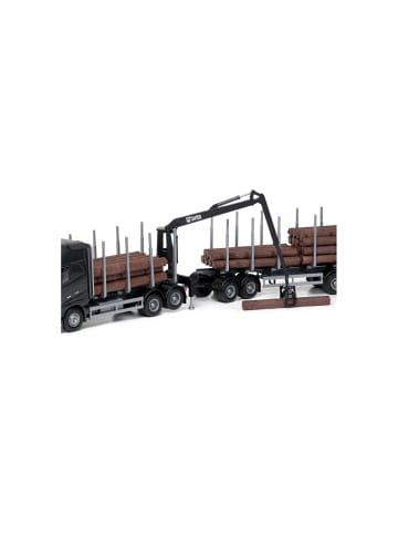 Emek Spielzeugautos Holztransporter in schwarz