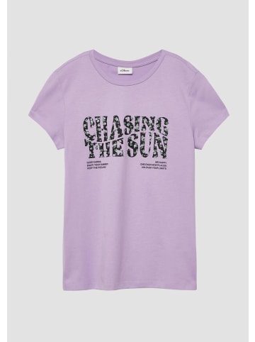 s.Oliver T-Shirt in 4615_flieder