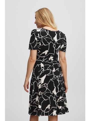 Fransa Jerseykleid FRFEDOT Regular fit in Black mix