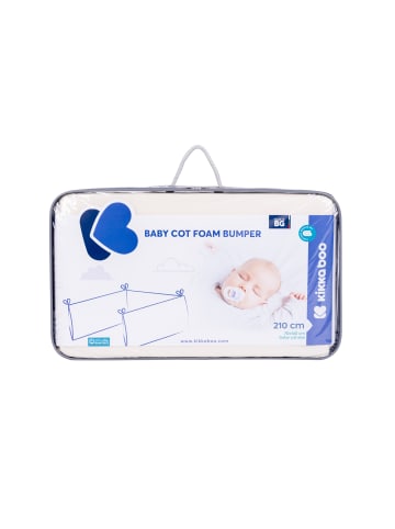 Kikkaboo Babybett Nestchen 140 x 70 cm in blau