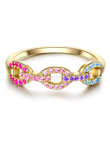 Lulu & Jane Ring aus Messing in gelbgold