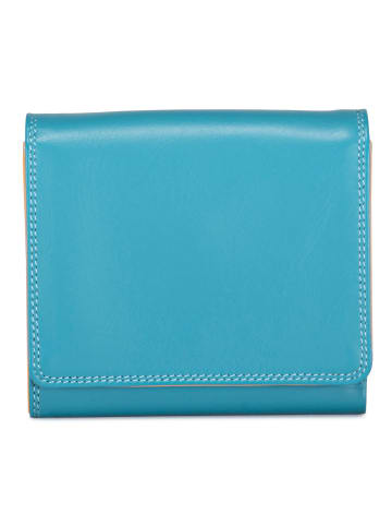 MYWALIT Geldbörse RFID Schutz Leder 10.5 cm in sardinia