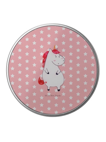 Mr. & Mrs. Panda Kaffeedose Einhorn Wut ohne Spruch in Rot Pastell