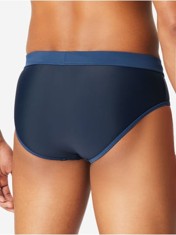 Schiesser Badehose Ocean Swim in nachtblau