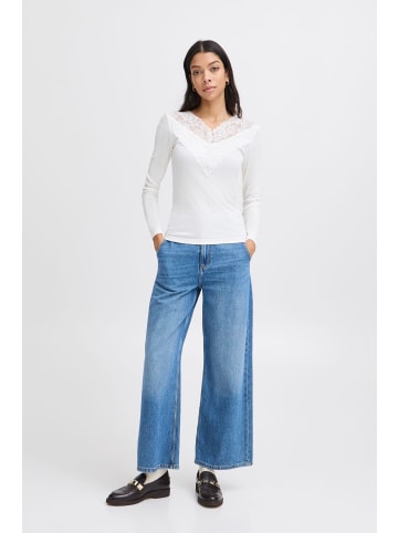 b. young Langarm BYPIRENI Slim fit in Marshmallow