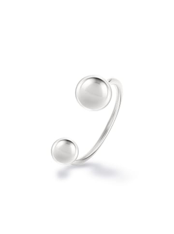 Liebeskind Berlin Ring Steel Ball in silber