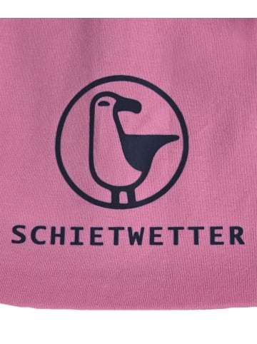 SCHIETWETTER Beanie mit Print Möwe in pink/navy