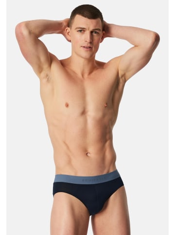 Schiesser Rio Slip / Unterhose 95/5 Organic Cotton in Dunkelblau