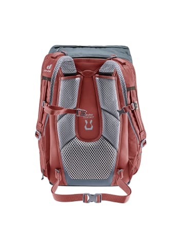 Deuter Scula 30 Liter Schulrucksack in redwood-graphite