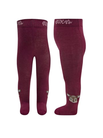 ewers Strumpfhose GOTS Reh in marone