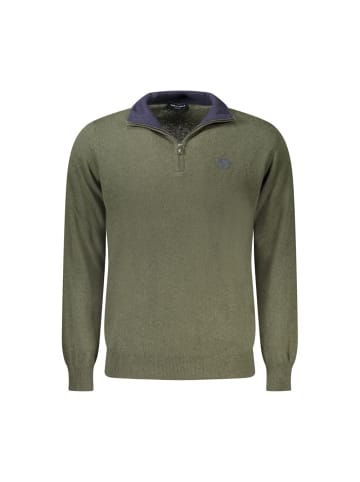 North Sails Grüner Wollpullover