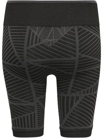 Hummel Enge Shorts Hmlmt Energy Seamless Mw Shorts in BLACK/ASPHALT MELANGE