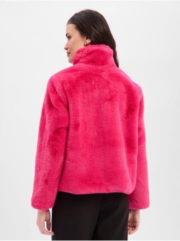 NÜMPH Teddyfelljacke NUWinda in pink - 0001