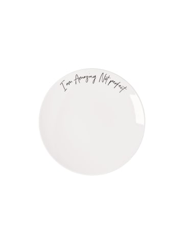 Villeroy & Boch Frühstücksteller Amazing Statement in Weiß ø 21,2 cm in weiß