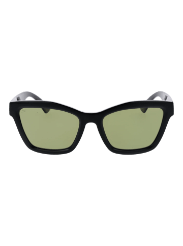 Serengeti Frauen Sonnenbrille Katzenauge Schwarz