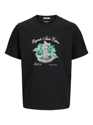 JACK & JONES PLUS T-shirt in Black